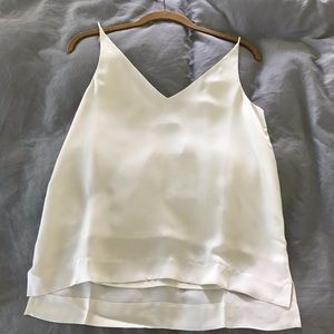 Silk V-neck Camisole / Tank XS